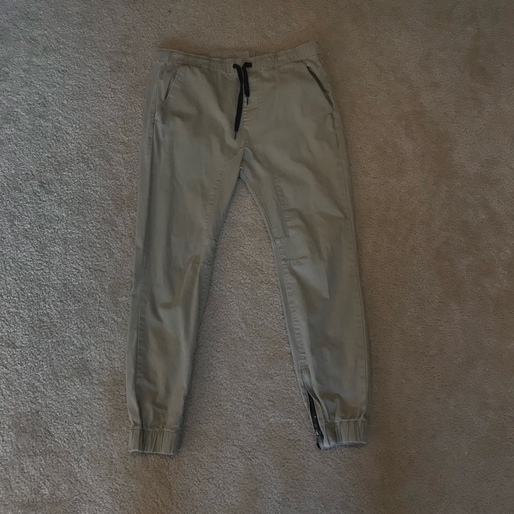Khaki Joggers